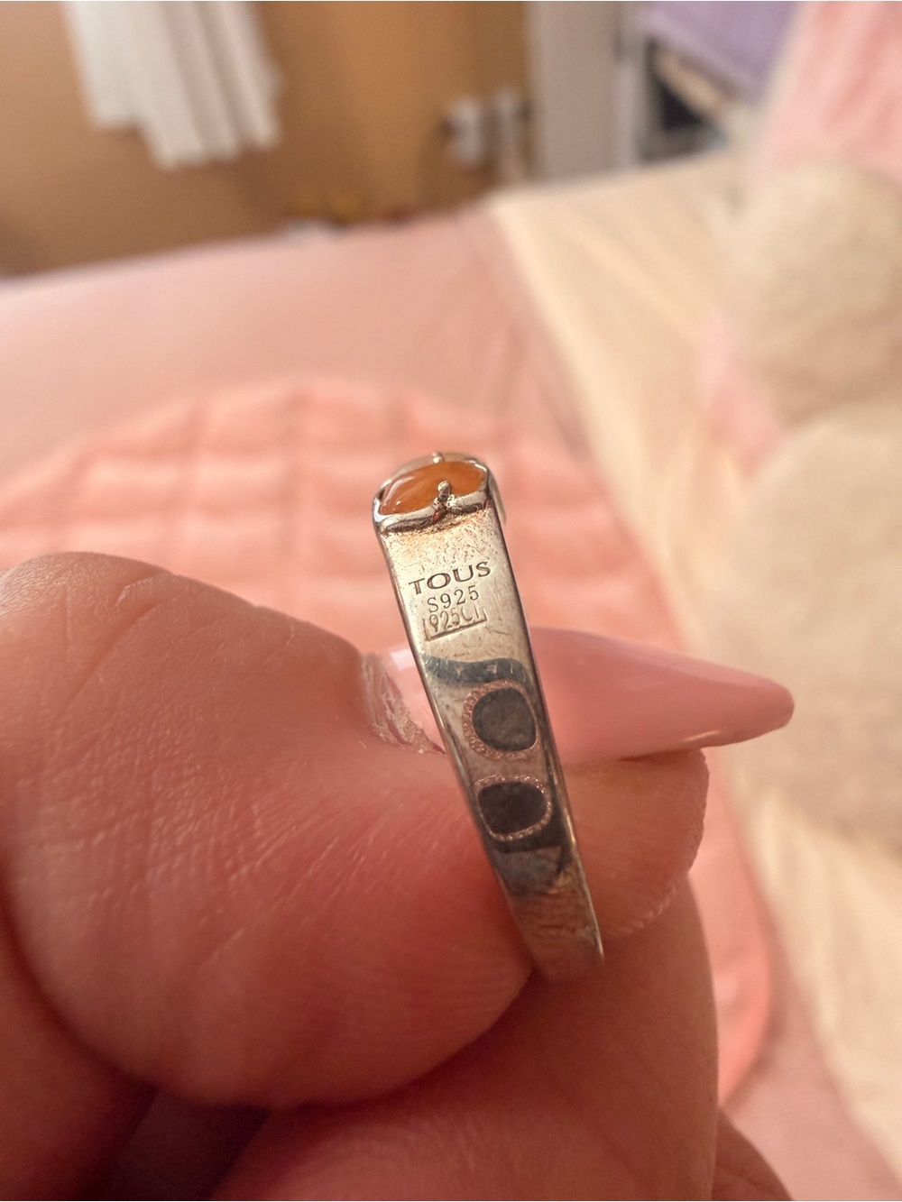 Tous multi color bear ring - Picture 2 of 2